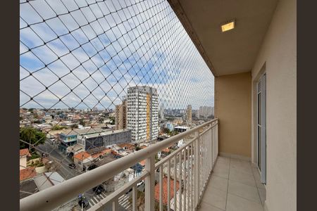 Sacada da Sala de apartamento para alugar com 1 quarto, 30m² em Vila das Belezas, São Paulo