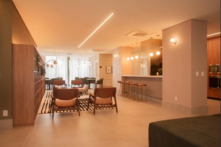 Apartamento à venda com 40m², 1 quarto e sem vagaÁrea comum - Salão de festas