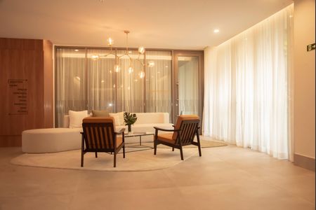 Apartamento à venda com 40m², 1 quarto e sem vagaHall social