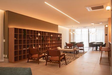 Apartamento à venda com 40m², 1 quarto e sem vagaÁrea comum - Salão de festas