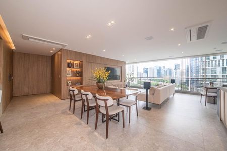 Sala de apartamento para alugar com 3 quartos, 197m² em Jardim das Acacias, São Paulo