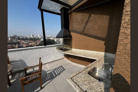 Apartamento à venda com 27m², 1 quarto e sem vagaÁrea gourmet