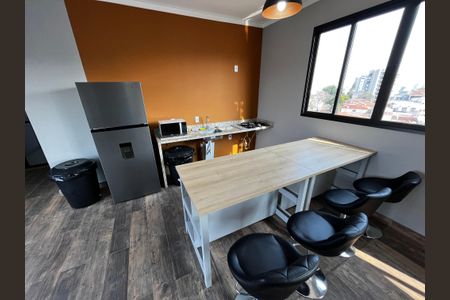 Apartamento à venda com 27m², 1 quarto e sem vagaÁrea gourmet