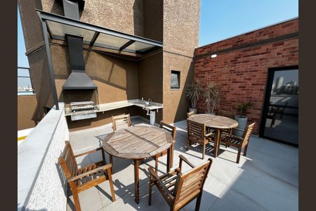 Apartamento à venda com 27m², 1 quarto e sem vagaÁrea gourmet