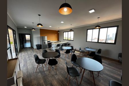 Apartamento à venda com 27m², 1 quarto e sem vagaÁrea gourmet