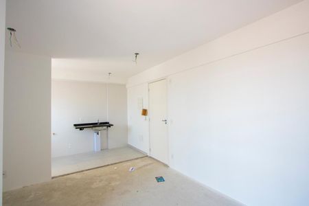 Sala de apartamento à venda com 2 quartos, 47m² em Campestre, Santo André