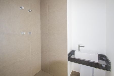 Banheiro de kitnet/studio à venda com 1 quarto, 25m² em Brooklin, São Paulo