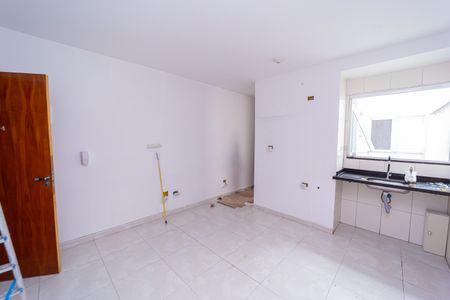 Sala/Cozinha de apartamento para alugar com 1 quarto, 42m² em Jardim Maringa, São Paulo