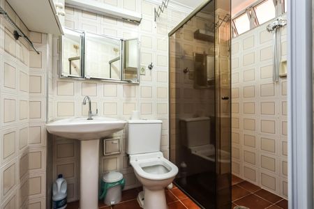 Banheiro Social de apartamento à venda com 1 quarto, 56m² em Liberdade, São Paulo