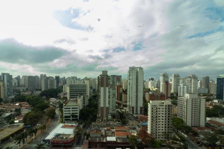 Vista da Varanda de kitnet/studio à venda com 1 quarto, 32m² em Vila Olímpia, São Paulo