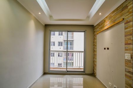 Sala de apartamento à venda com 2 quartos, 51m² em Vila Homero Thon, Santo André
