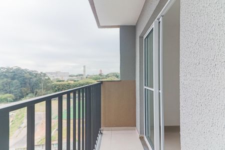 Apartamento para alugar com 41m², 2 quartos e 1 vaga Apartamento para alugar com 41m², 2 quartos e 1 vagaVaranda da Sala e Cozinha