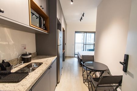 Studio de kitnet/studio para alugar com 1 quarto, 23m² em Jardim Aurelia, São Paulo
