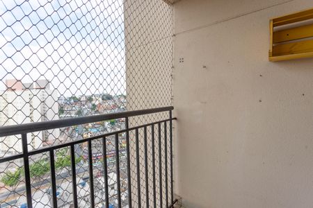 Varanda da sala de apartamento para alugar com 3 quartos, 70m² em Conceição, Diadema