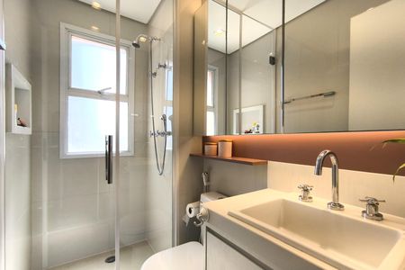 Apartamento à venda com 139m², 3 quartos e 3 vagas Apartamento à venda com 139m², 3 quartos e 3 vagasBanheiro da Suíte 2