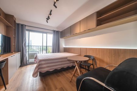 Studio de kitnet/studio para alugar com 1 quarto, 24m² em Vila Cordeiro, São Paulo