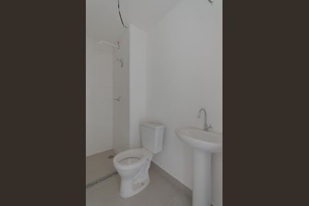 Banheiro de kitnet/studio à venda com 1 quarto, 27m² em Vila Mariana, São Paulo