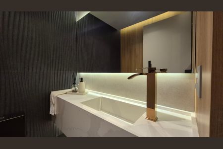 Lavabo de apartamento à venda com 1 quarto, 70m² em Jardim, Santo André