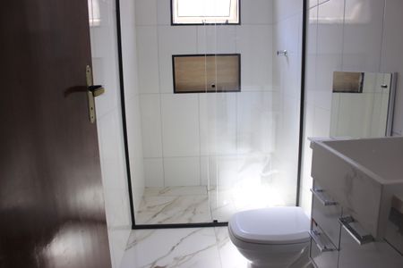 Banheiro de casa para alugar com 1 quarto, 37m² em Parque Flamengo, Guarulhos