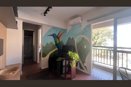 Sala de apartamento à venda com 1 quarto, 36m² em Cambuí, Campinas