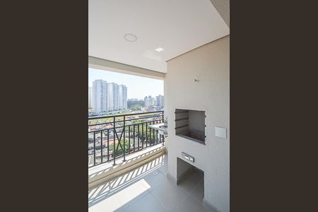 Varanda gourmet de apartamento à venda com 2 quartos, 59m² em Vila Goncalves, São Bernardo do Campo