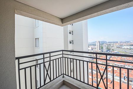 Varanda gourmet de apartamento à venda com 3 quartos, 59m² em Vila Goncalves, São Bernardo do Campo