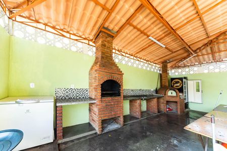 Casa de condomínio para alugar com 150m², 3 quartos e 2 vagas Casa de condomínio para alugar com 150m², 3 quartos e 2 vagasÁrea comum - Churrasqueira