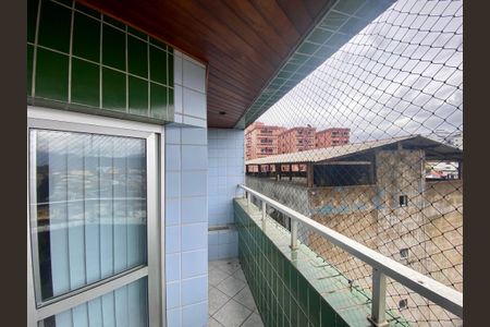 Varanda de apartamento para alugar com 1 quarto, 48m² em Caiçara, Praia Grande
