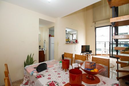 Sala  de apartamento à venda com 1 quarto, 70m² em Paraíso, São Paulo