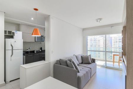 Sala de apartamento para alugar com 1 quarto, 68m² em Vila Gertrudes, São Paulo