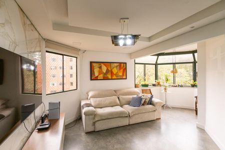 Sala de Estar de apartamento para alugar com 4 quartos, 120m² em Jardim Marajoara, São Paulo