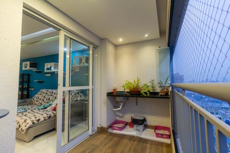 Varanda de apartamento à venda com 2 quartos, 78m² em Vila Carrão, São Paulo