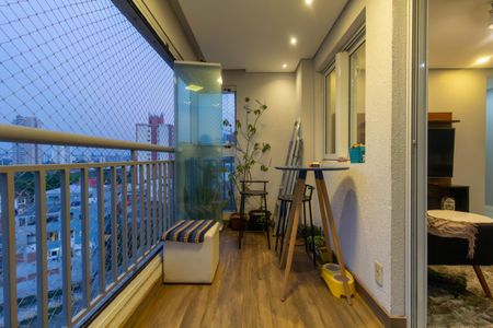 Varanda de apartamento à venda com 2 quartos, 78m² em Vila Carrão, São Paulo
