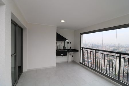 Varanda gourmet de apartamento à venda com 3 quartos, 91m² em Jardim Independência (são Paulo), São Paulo