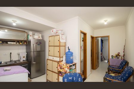 Sala/Cozinha de apartamento à venda com 2 quartos, 42m² em Vila Isolina Mazzei, São Paulo