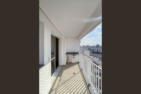 Varanda da Sala de apartamento à venda com 1 quarto, 47m² em Brás, São Paulo