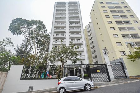 Apartamento para alugar com 89m², 2 quartos e 1 vagaFachada e portaria