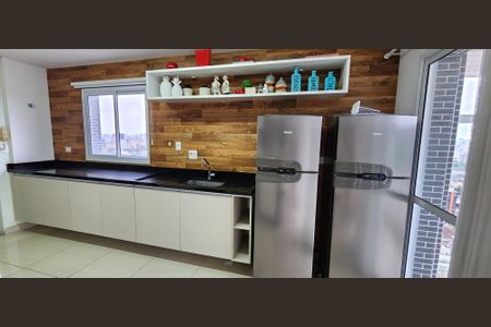 Apartamento para alugar com 55m², 1 quarto e 1 vaga Apartamento para alugar com 55m², 1 quarto e 1 vagaÁrea comum - Churrasqueira