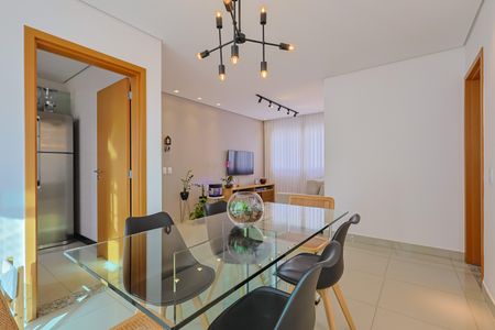 Sala de apartamento à venda com 3 quartos, 97m² em Castelo, Belo Horizonte
