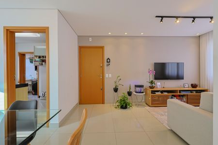 Sala de apartamento à venda com 3 quartos, 97m² em Castelo, Belo Horizonte