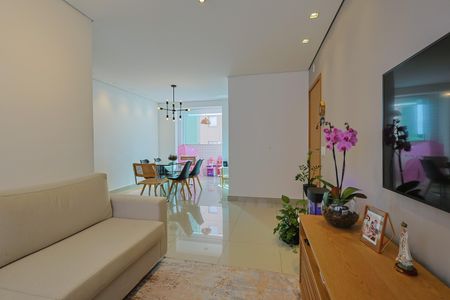 Sala de apartamento à venda com 3 quartos, 97m² em Castelo, Belo Horizonte