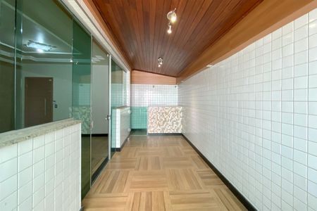 Varanda coberta de apartamento para alugar com 3 quartos, 160m² em Palmares, Belo Horizonte