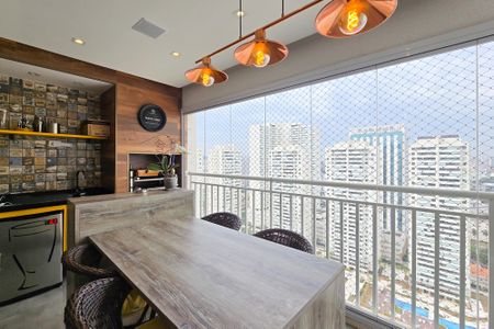 Sacada da Sala de apartamento para alugar com 3 quartos, 123m² em Centro, São Bernardo do Campo