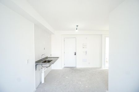 Sala/Cozinha de apartamento para alugar com 2 quartos, 49m² em Penha de França, São Paulo