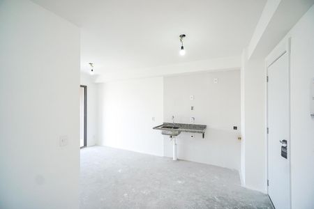 Sala/Cozinha de apartamento para alugar com 2 quartos, 49m² em Penha de França, São Paulo