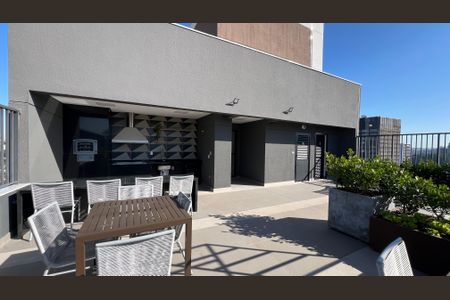 Studio para alugar com 27m², 1 quarto e sem vaga Studio para alugar com 27m², 1 quarto e sem vagaÁrea comum - Churrasqueira