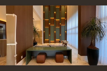 Studio para alugar com 27m², 1 quarto e sem vaga Studio para alugar com 27m², 1 quarto e sem vagaHall de entrada