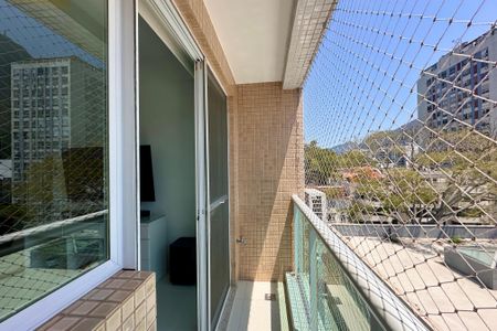 Varanda de apartamento à venda com 3 quartos, 89m² em Botafogo, Rio de Janeiro