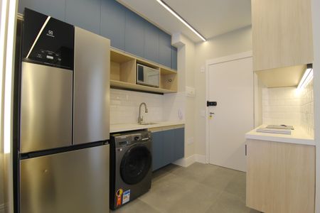 Cozinha de kitnet/studio à venda com 1 quarto, 30m² em Vila Olímpia, São Paulo