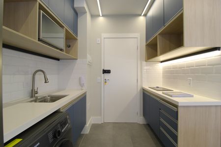 Cozinha de kitnet/studio à venda com 1 quarto, 30m² em Vila Olímpia, São Paulo